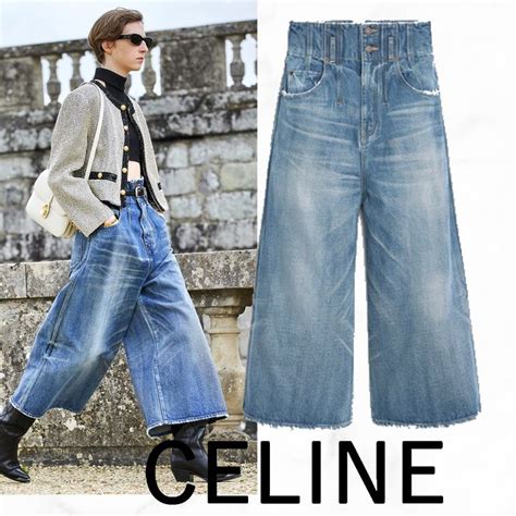 celine jumbo jeans|celine denim jeans.